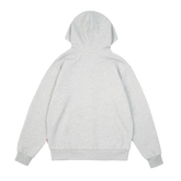 Shut Up Zip Hoodie [Dark Grey Melange]