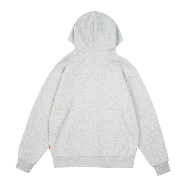 Shut Up Zip Hoodie [Dark Grey Melange]
