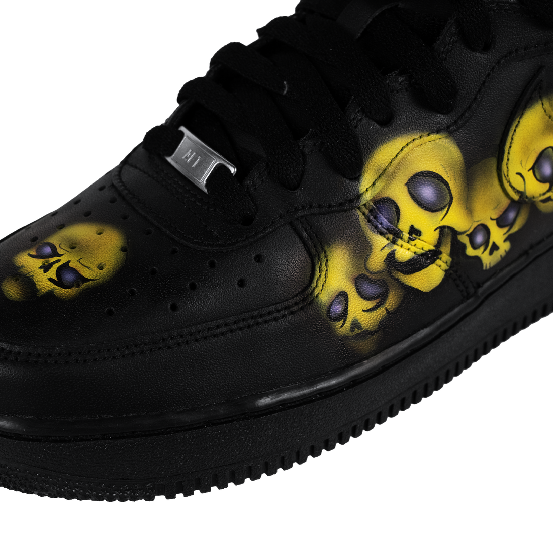 Boneheads Customized Nike Air Force One Mid [Black]