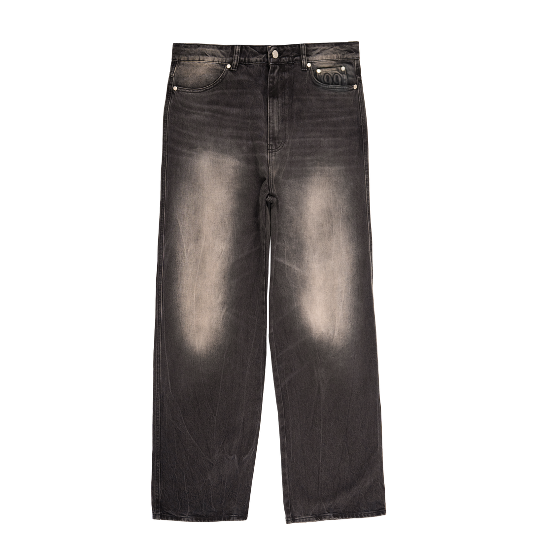 Classic Straight Leg Jeans [Black Lunar]
