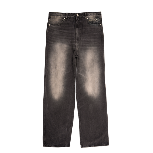 Classic Straight Leg Jeans [Black Lunar]