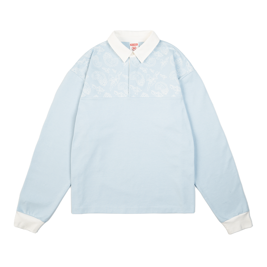 Paisley Rugby Polo [Babyblue]