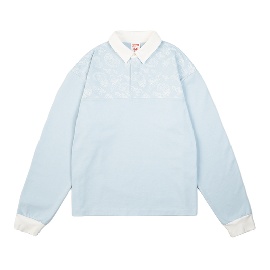 Paisley Rugby Polo [Babyblue]