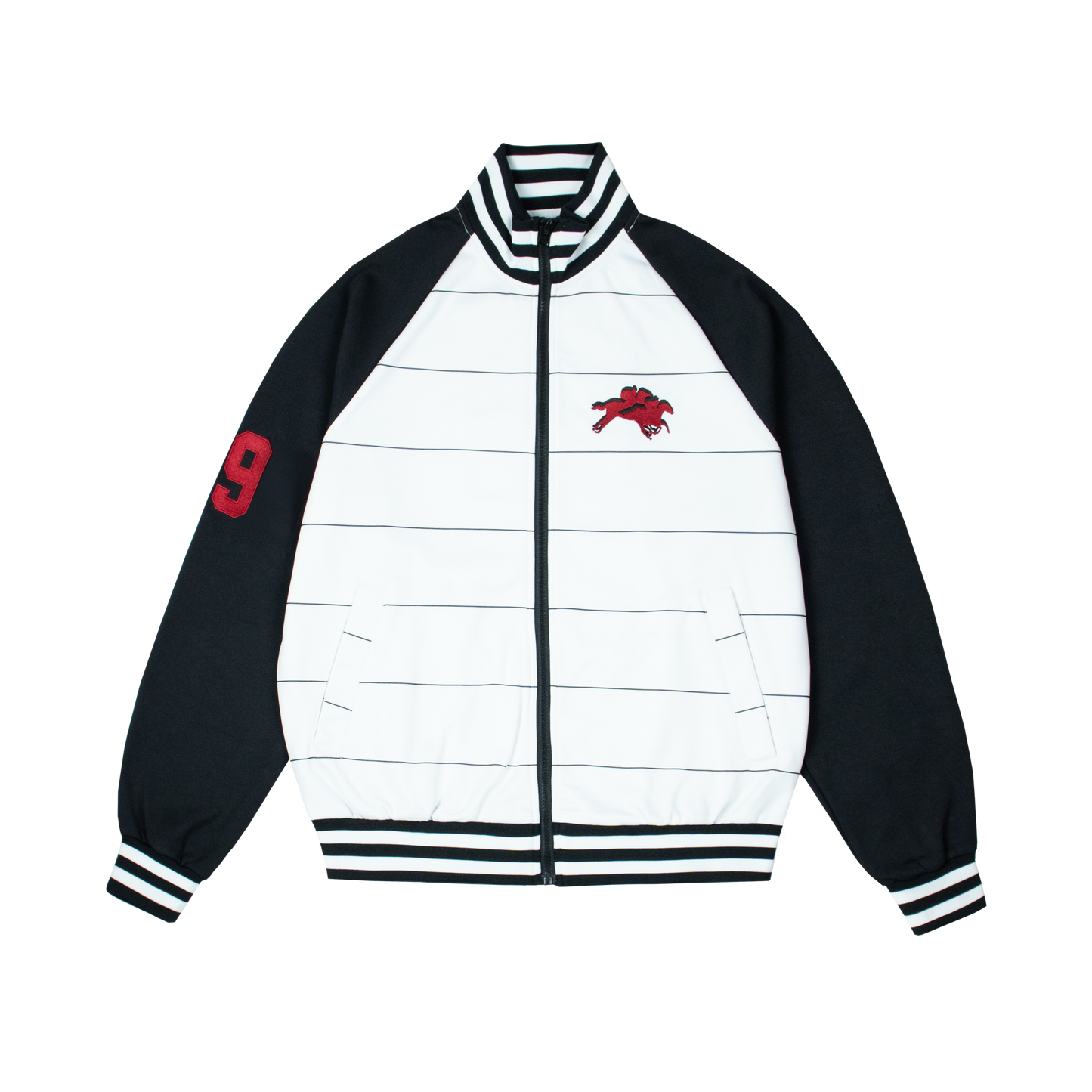 Coach Track Jacket [Black/White]