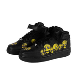 Boneheads Customized Nike Air Force One Mid [Black]