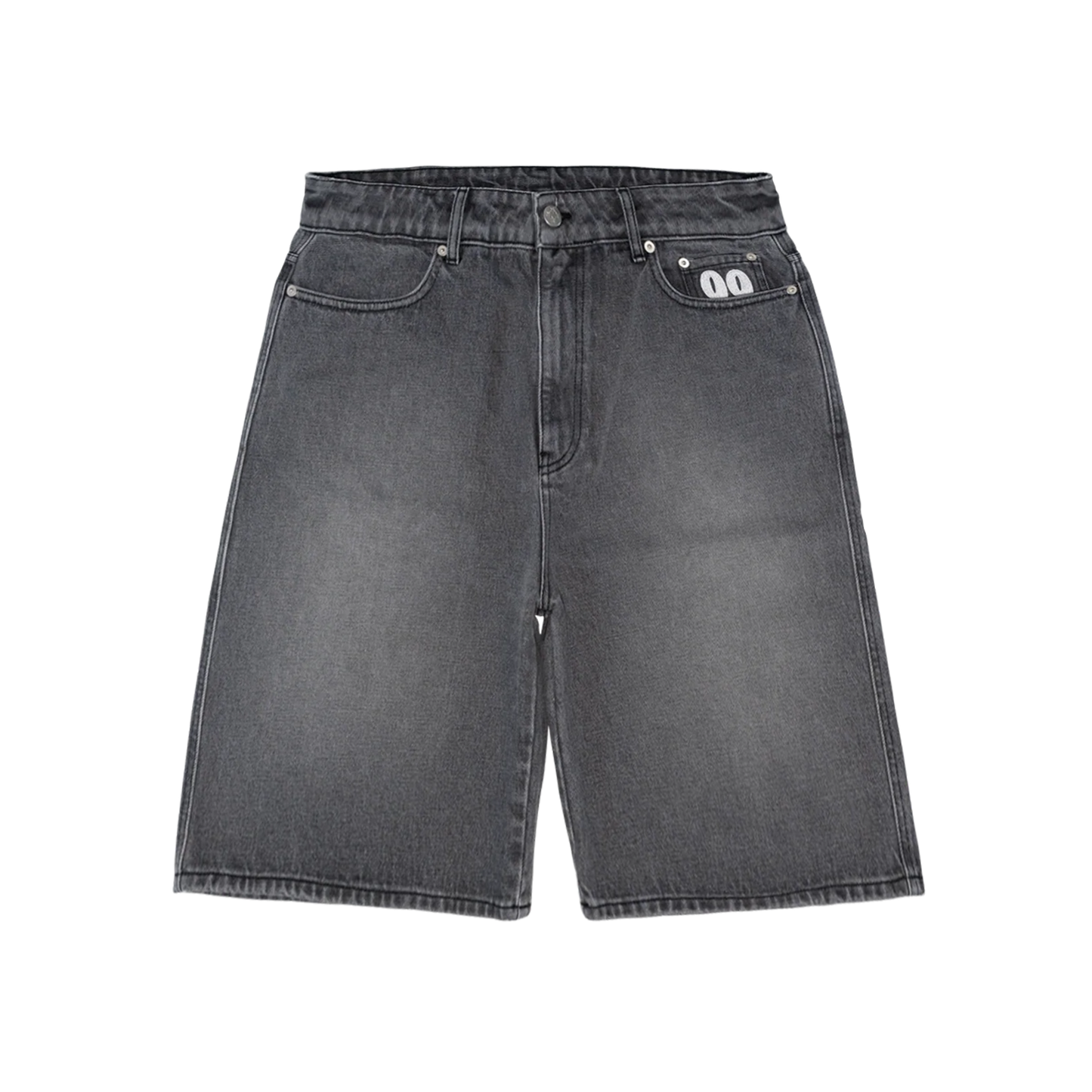 Shining Stars Denim Shorts [Washed Grey]
