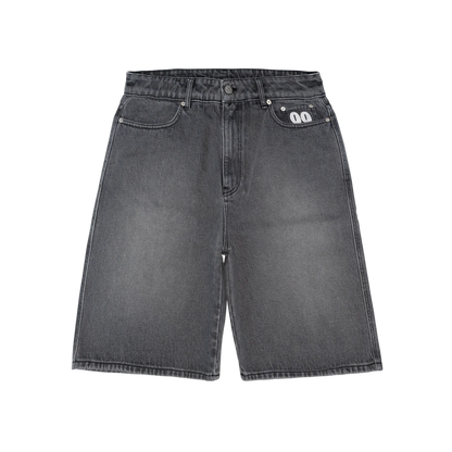 Shining Stars Denim Shorts [Washed Grey]