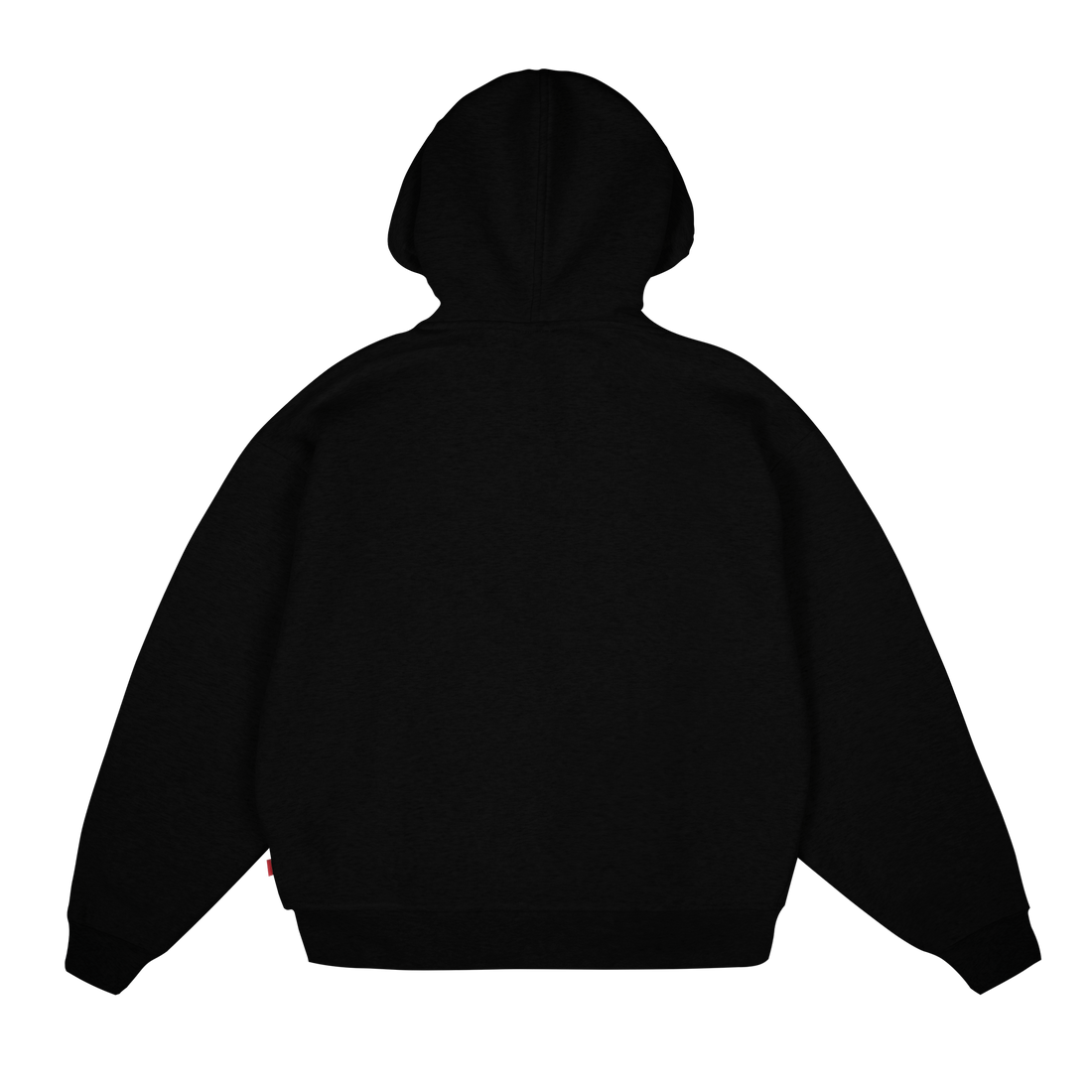 Logo Zip Hoodie [Black]
