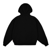 Logo Zip Hoodie [Black]