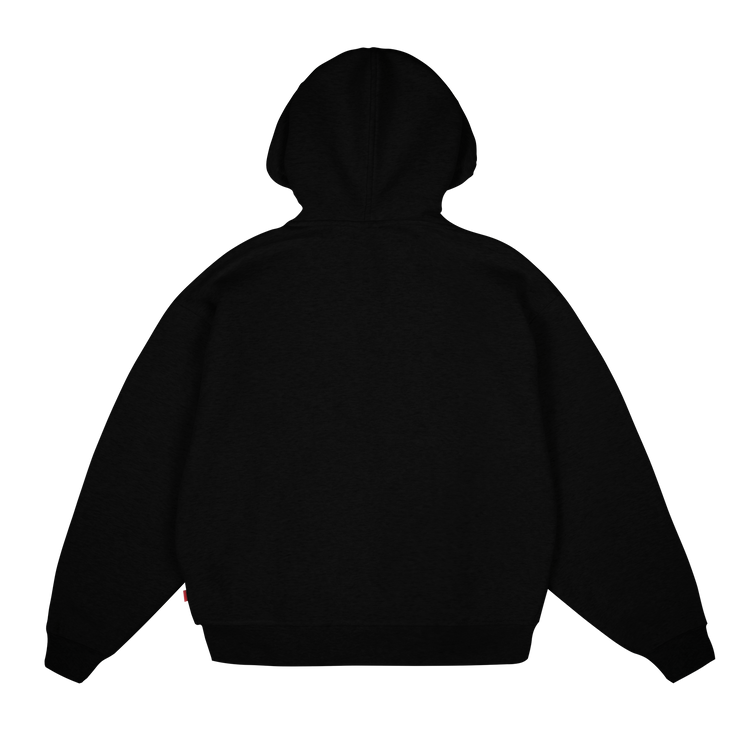Logo Zip Hoodie [Black]