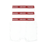Daily Boxershorts 3-Pack [White/Red]