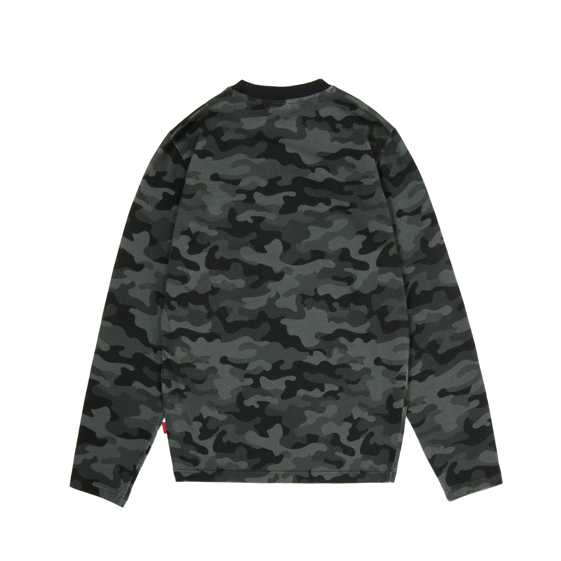 Slim Logo Longsleeve [Black Camo]