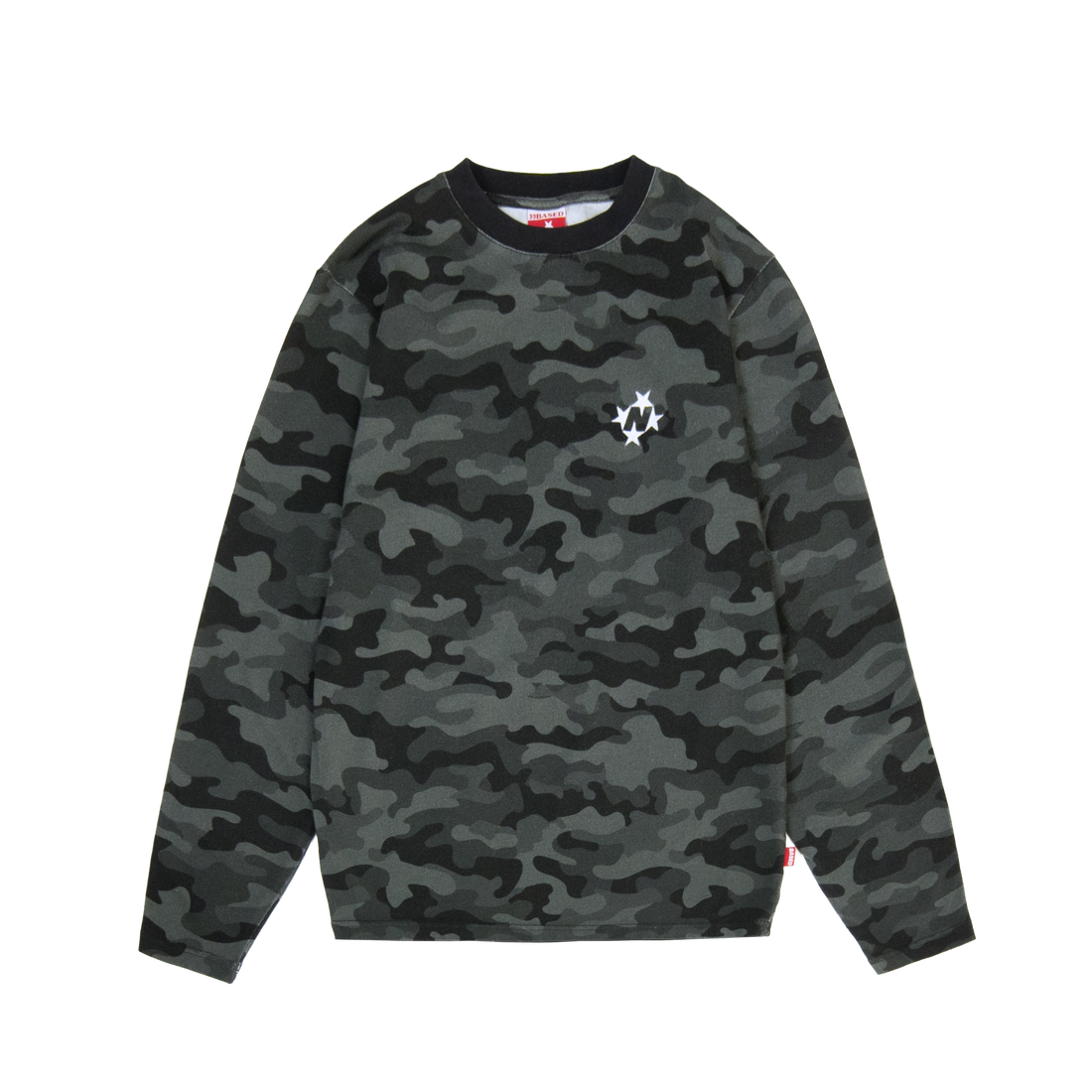 Slim Logo Longsleeve [Black Camo]