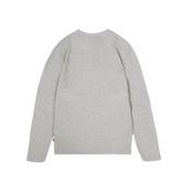 Daily Slim Henley Longsleeve [Grey Melange]