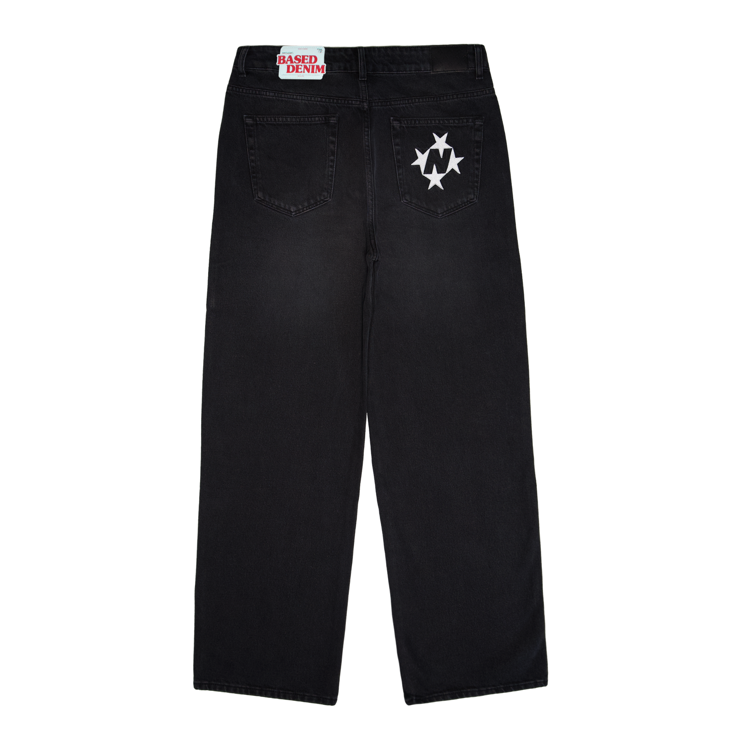 Shining Stars Jeans [Washed Black]