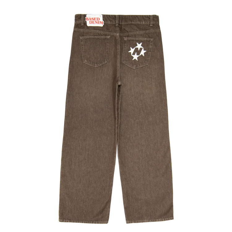 Shining Stars Jeans [Washed Brown]