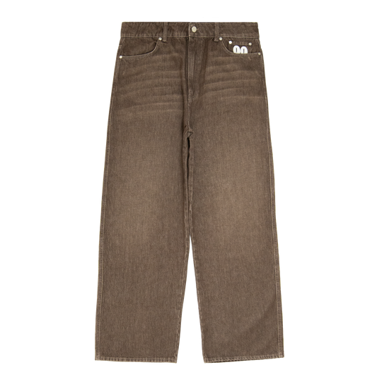 Shining Stars Jeans [Washed Brown]