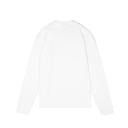 Slim Logo Longsleeve [White]