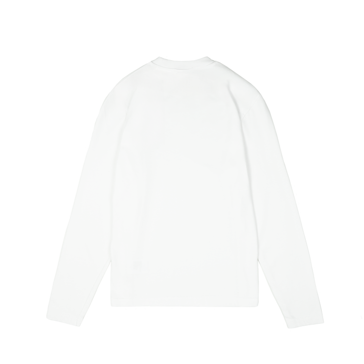 Slim Logo Longsleeve [White]