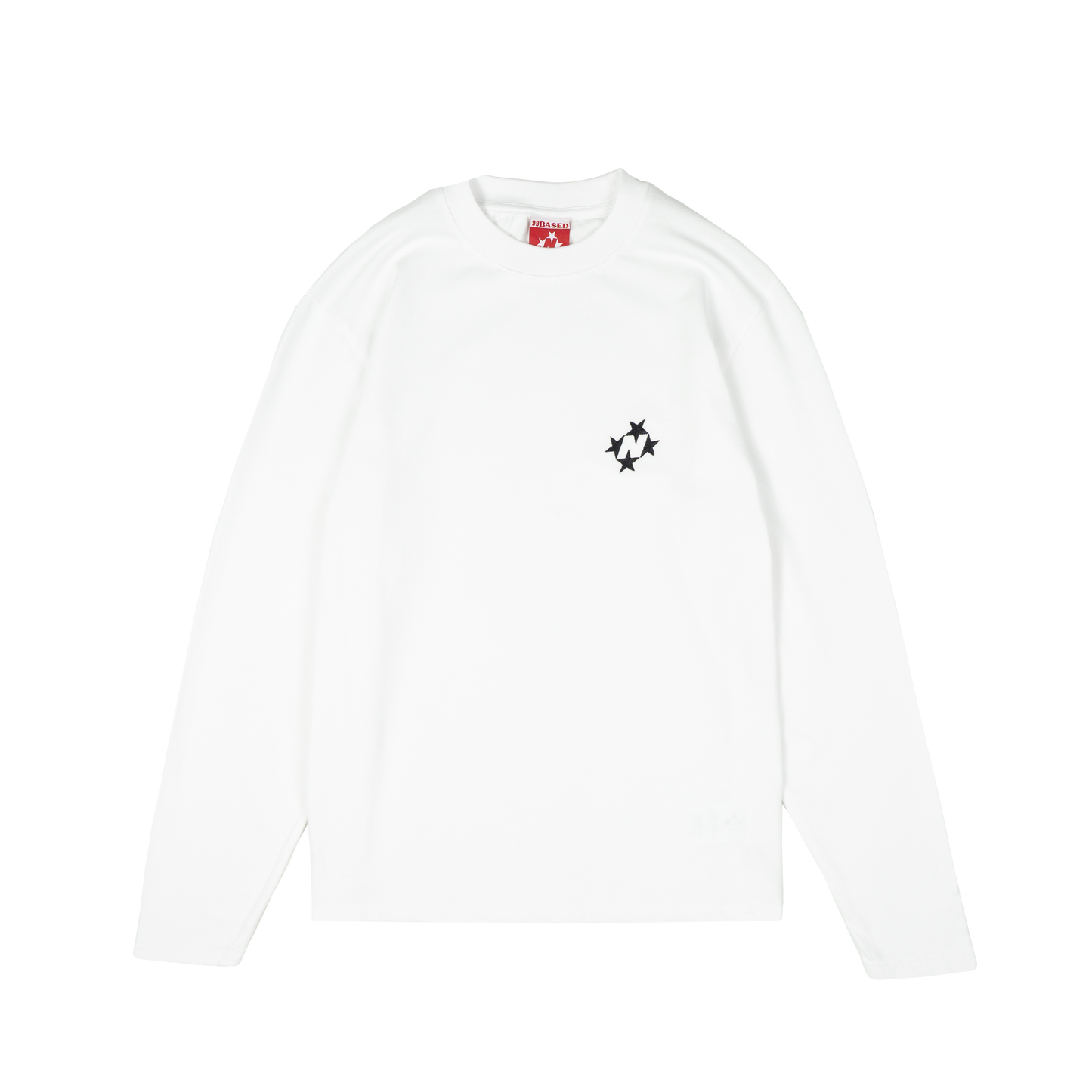 Slim Logo Longsleeve [White]