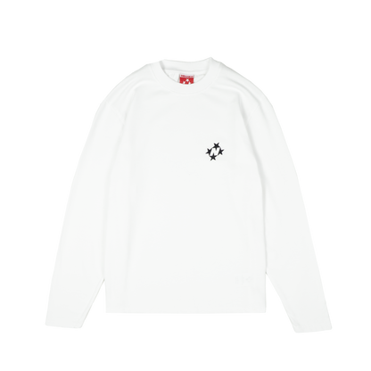 Slim Logo Longsleeve [White]