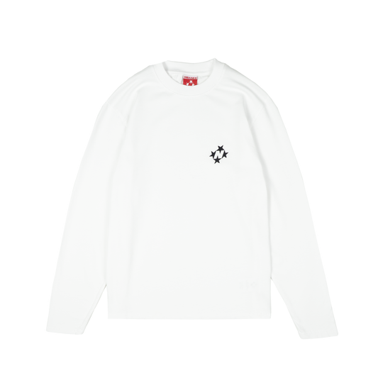 Slim Logo Longsleeve [White]