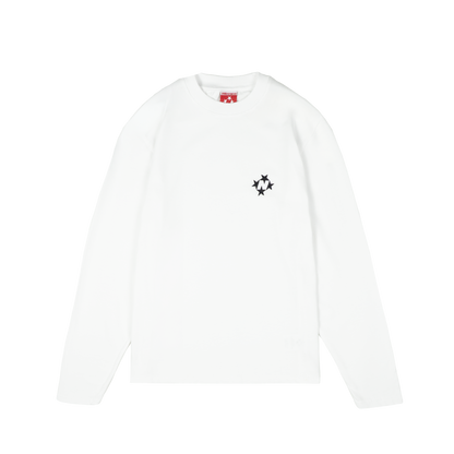 Slim Logo Longsleeve [White]
