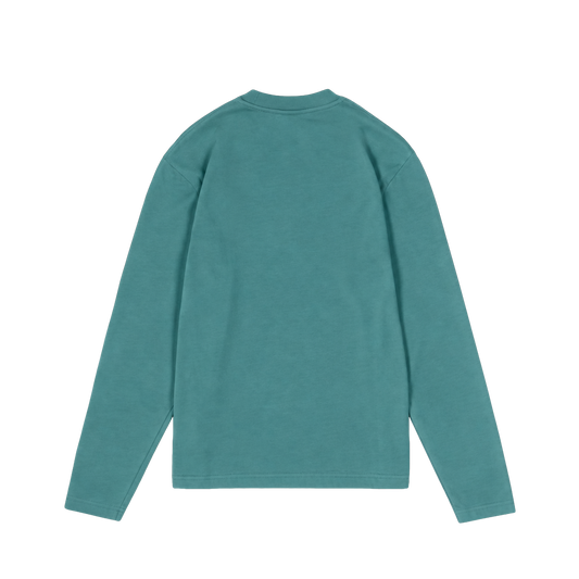 Slim Logo Longsleeve [Petrol Mint]