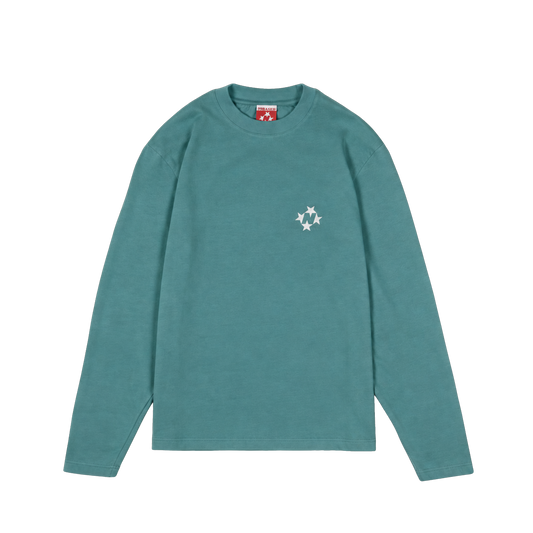 Slim Logo Longsleeve [Petrol Mint]
