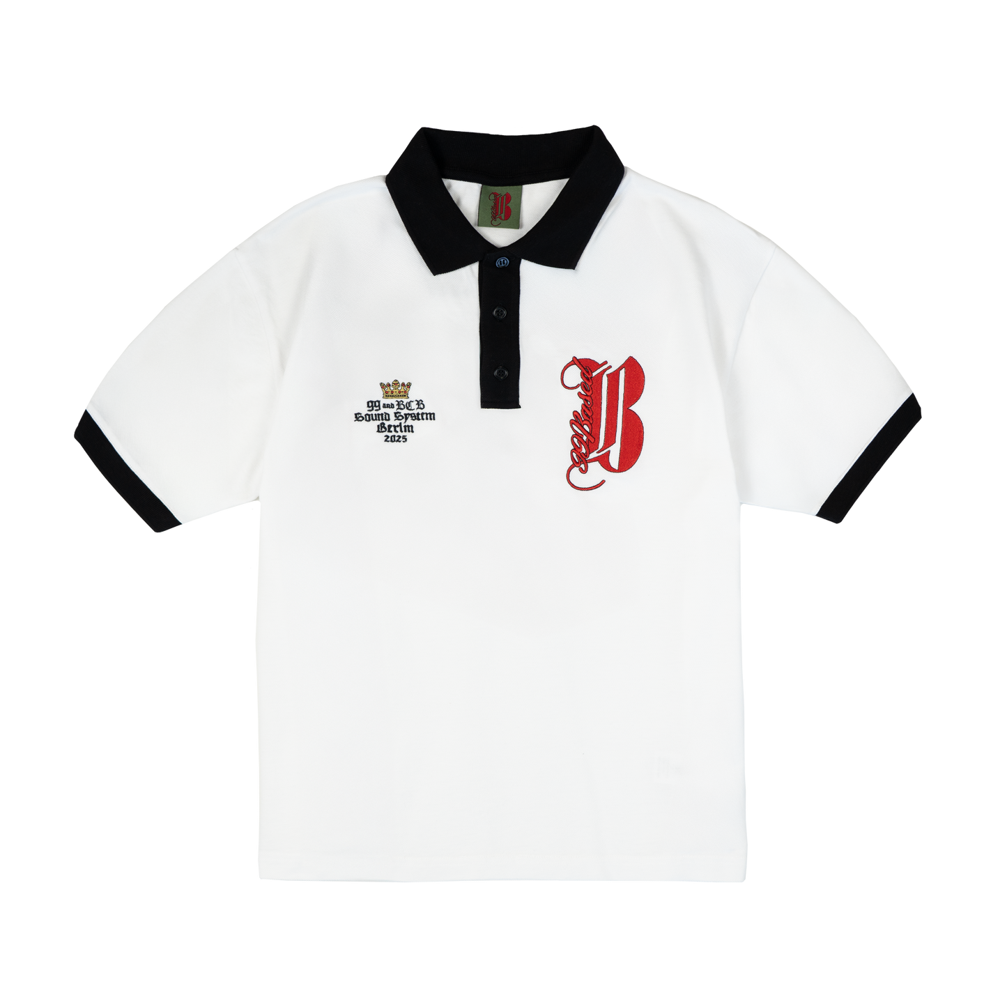 Bombaclart Bass - Poloshirt [White]