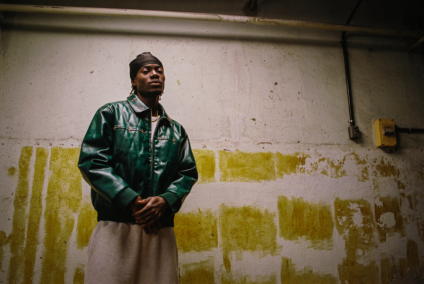 Eclipse Leather Jacket [Forest Green]