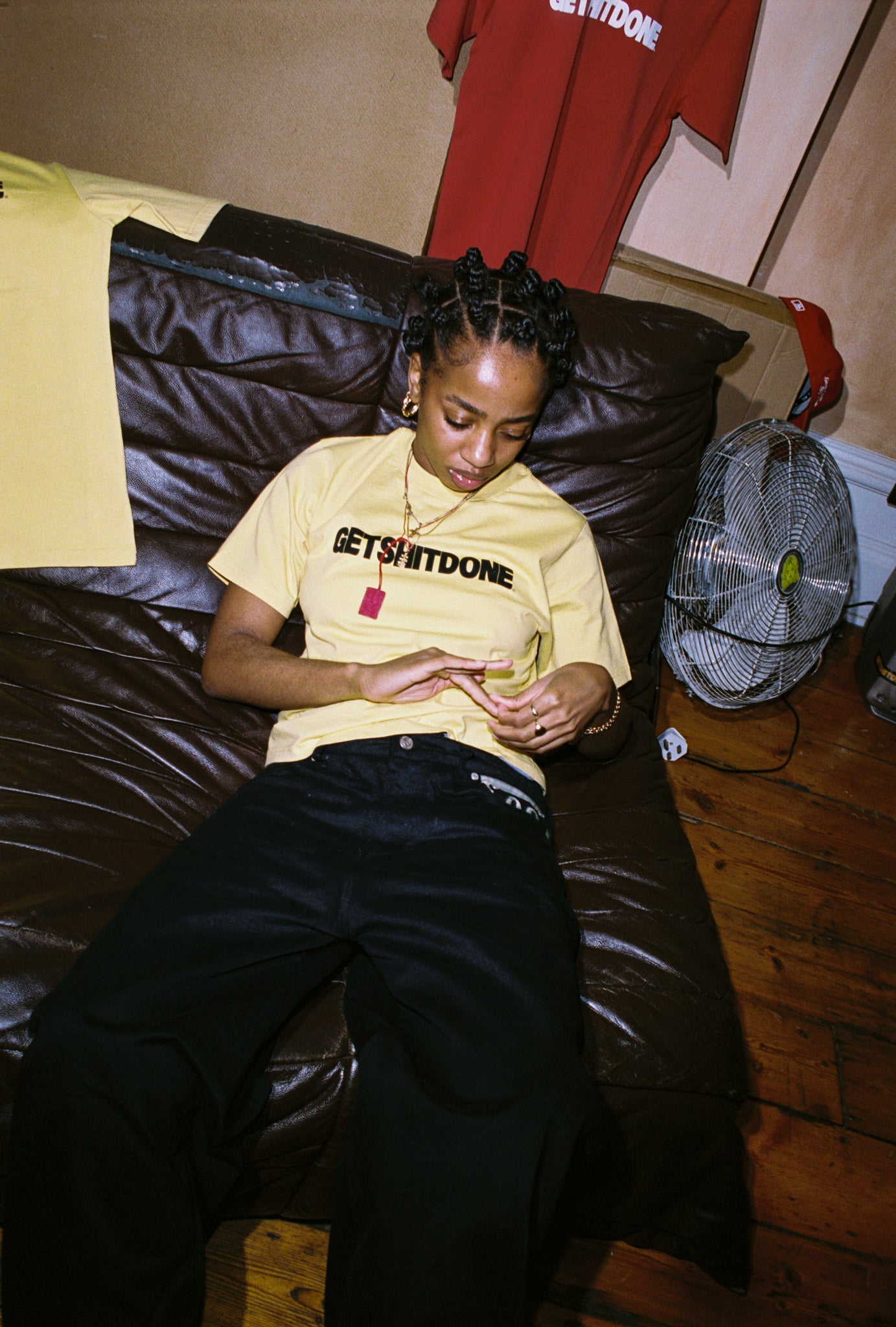 GetShitDone Slim T-Shirt [Mustard]