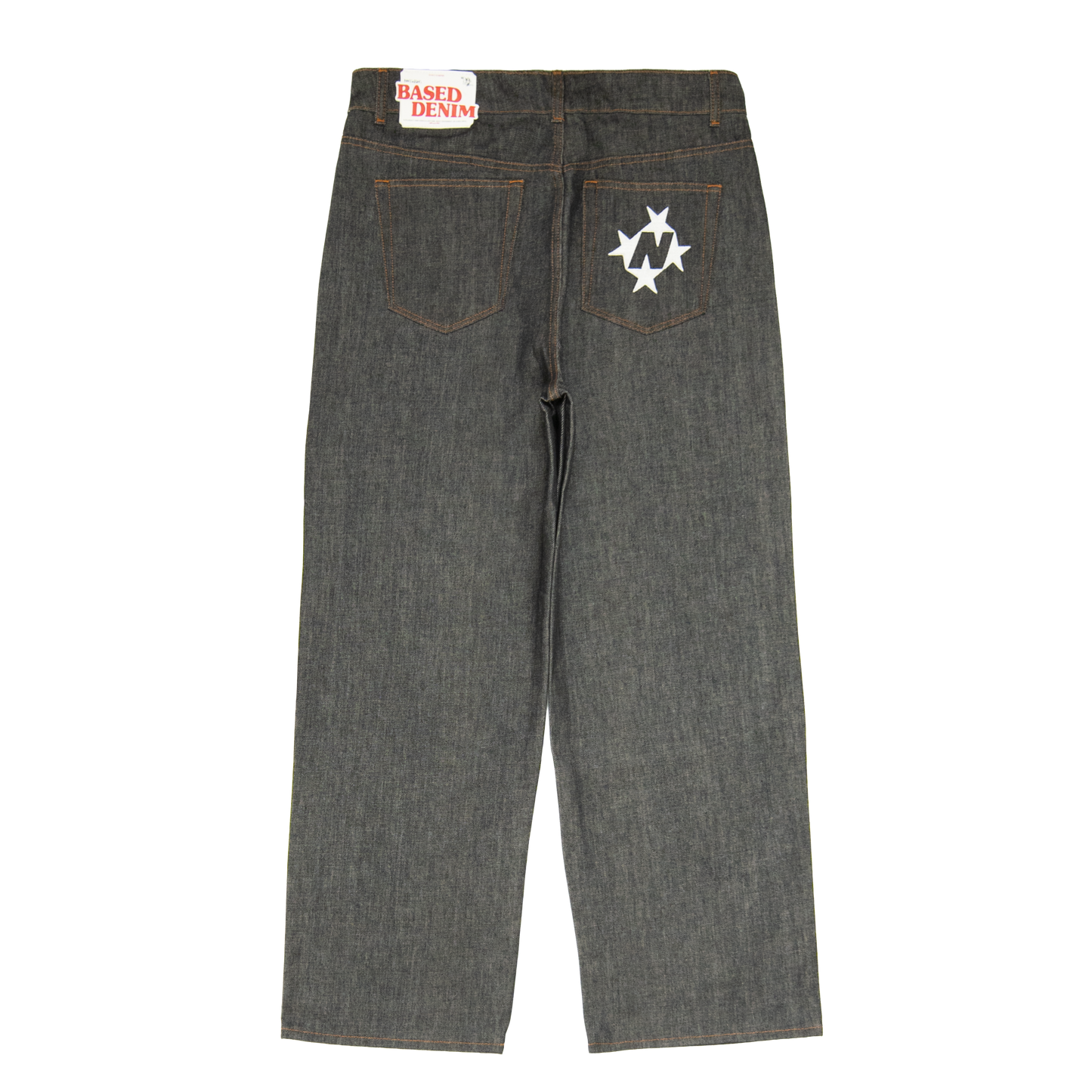 Shining Stars Jeans [Raw Black]