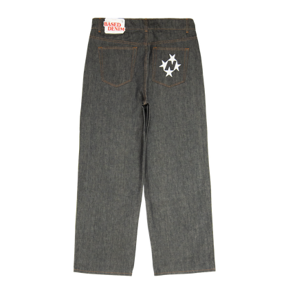 Shining Stars Jeans [Raw Black]