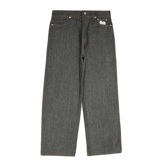 Shining Stars Jeans [Raw Black]