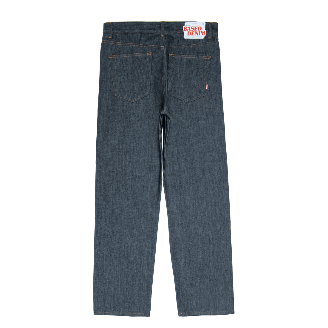Classic Straight Leg Jeans [Raw Blue]
