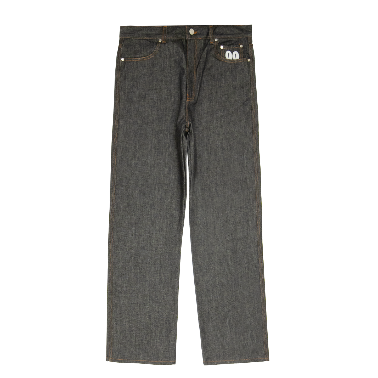 Classic Straight Leg Jeans [Raw Black]