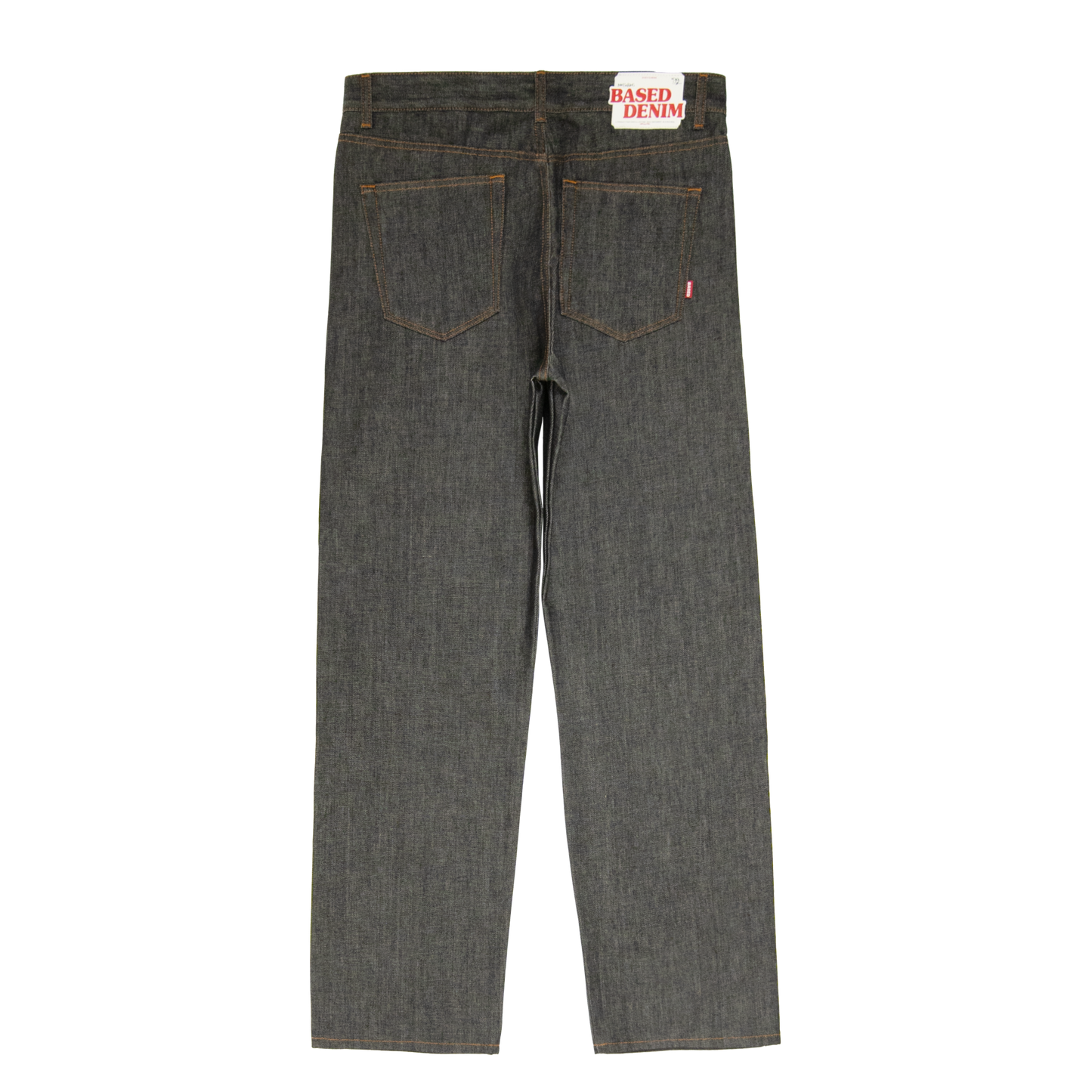 Classic Straight Leg Jeans [Raw Black]