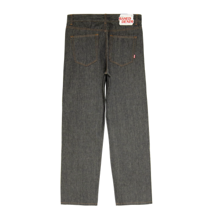 Classic Straight Leg Jeans [Raw Black]