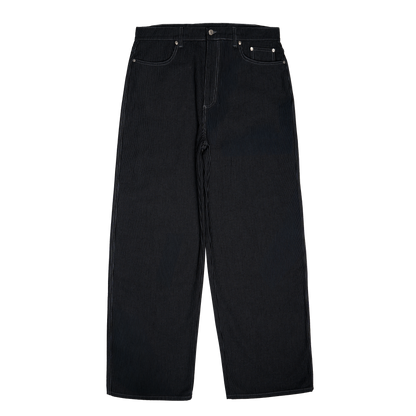 Pinstripe Jeans [Anthracite]