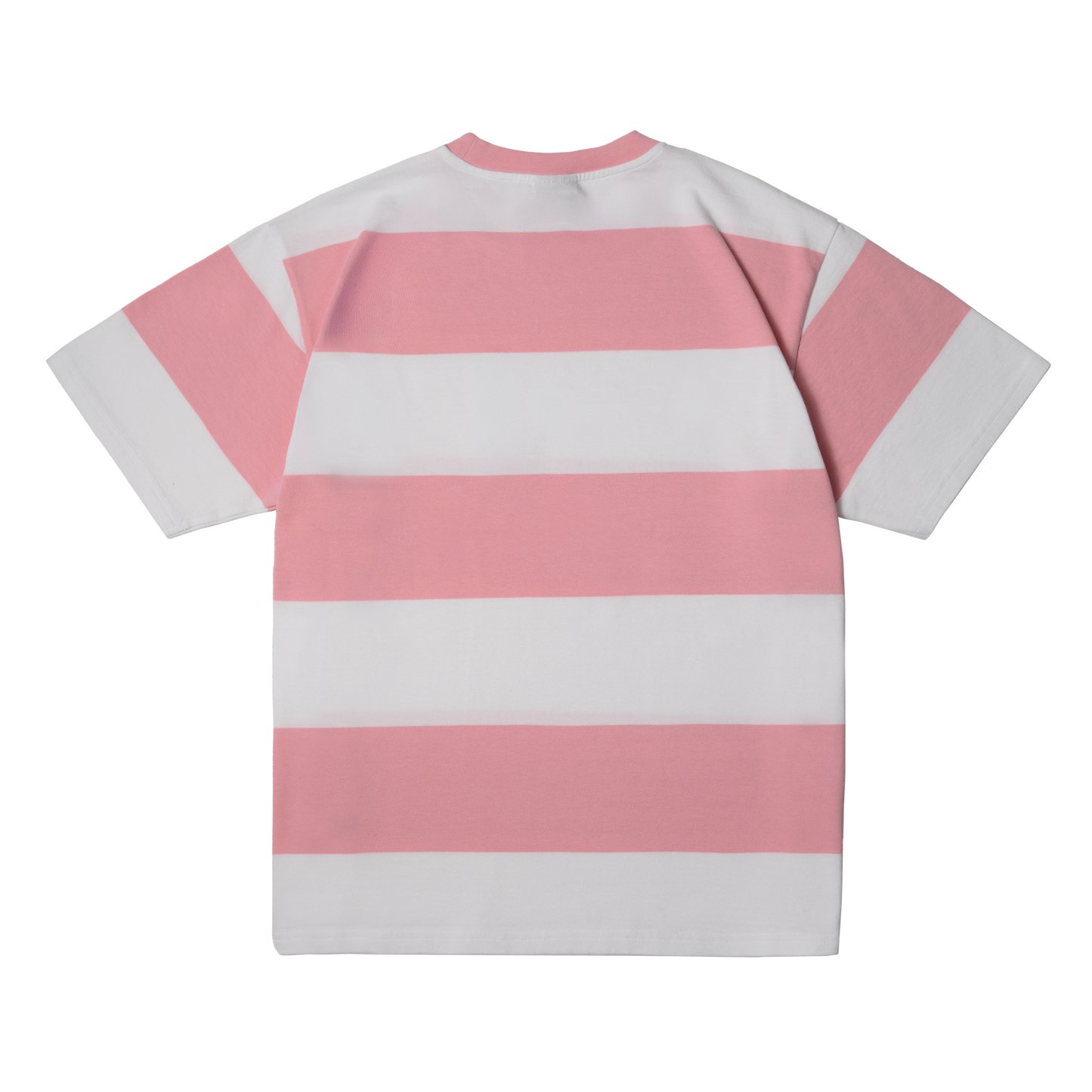 Striped T-Shirt [White/Pink]
