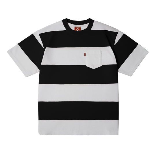 Striped T-Shirt [White/Black]