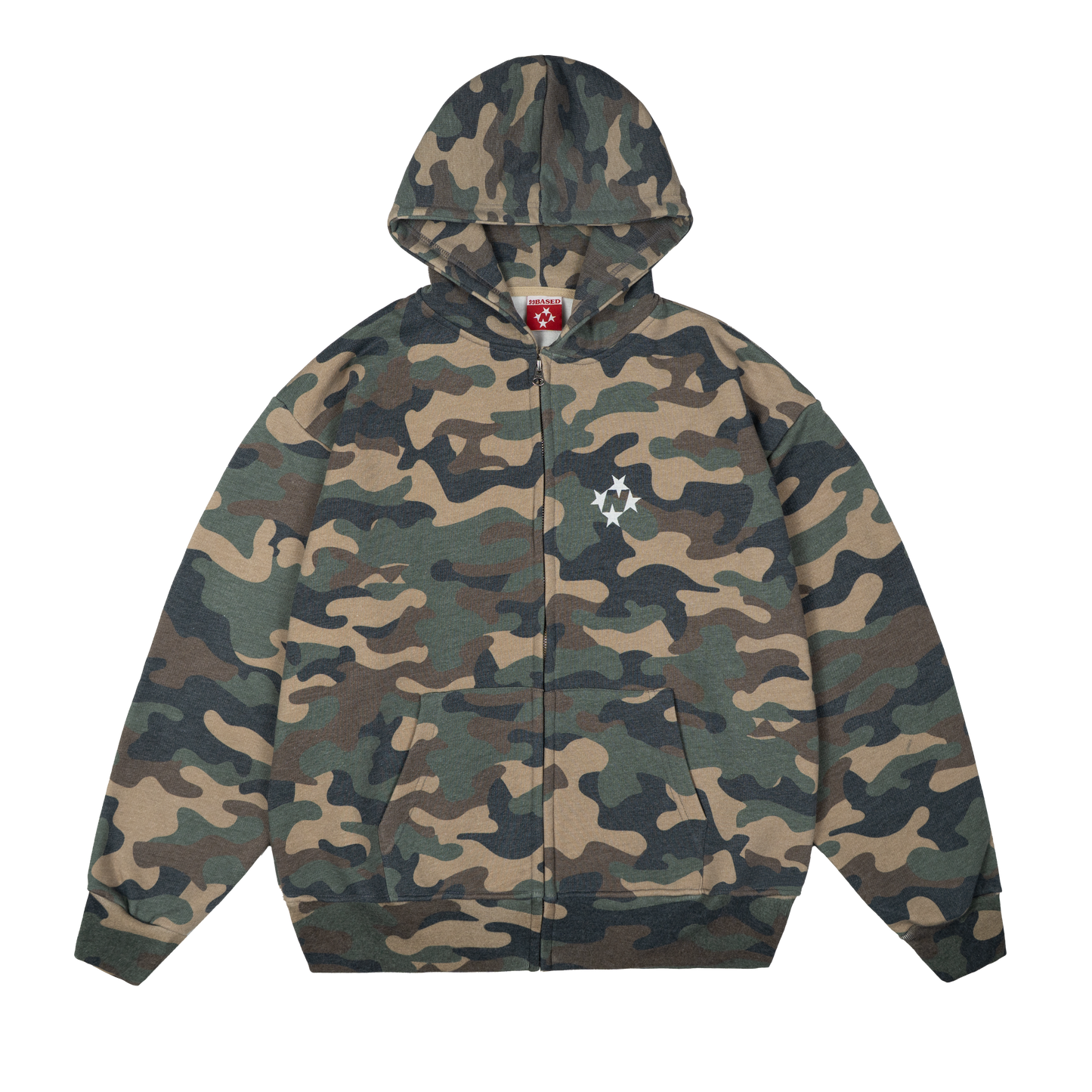 Logo Zip Hoodie [Camo]