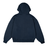 Logo Zip Hoodie [Navy]
