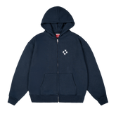 Logo Zip Hoodie [Navy]