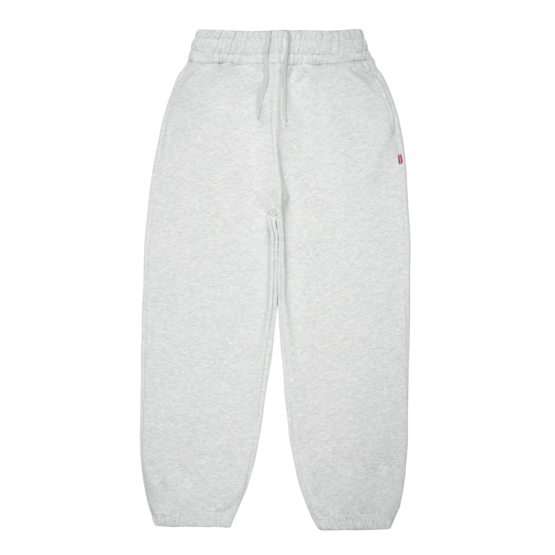 Logo Cuff Sweatpants [Grey Melange]