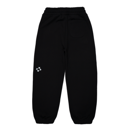 Logo Cuff Sweatpants [Black]