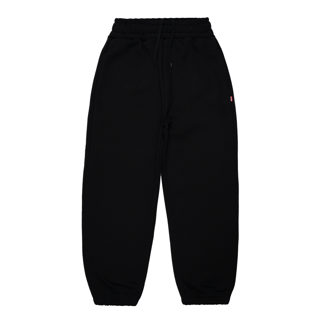 Logo Cuff Sweatpants [Black]