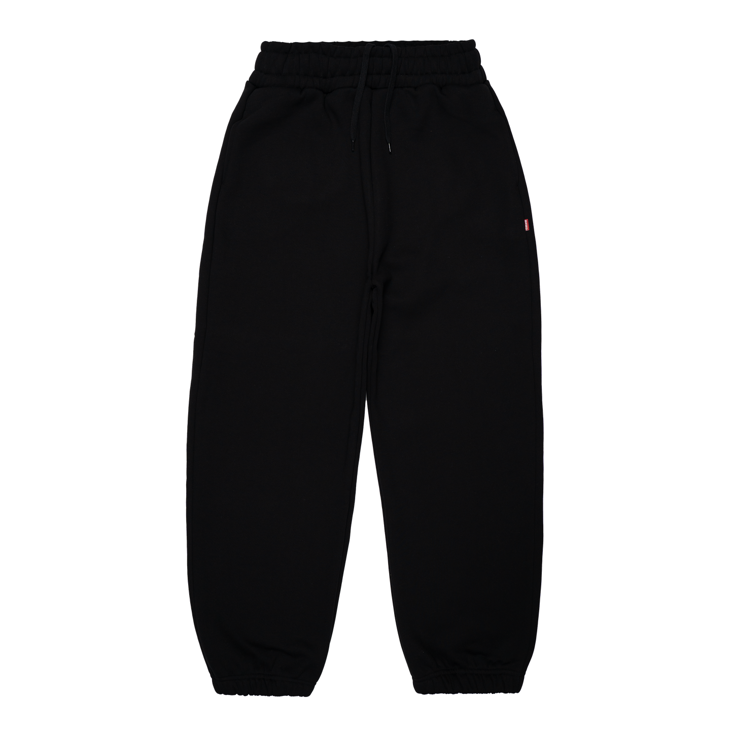 Logo Cuff Sweatpants [Black]