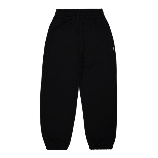 Logo Cuff Sweatpants [Black]